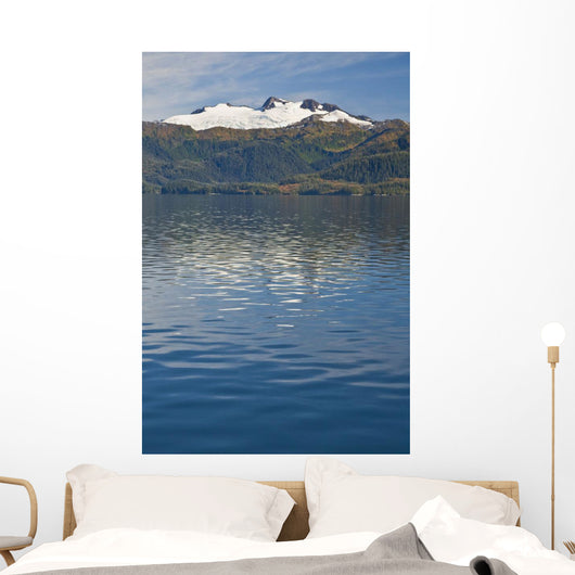 Hanging Glaciers And Chugach Mountiains In Port Wells Wall Mural