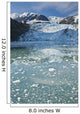 Scenic View Of Stairway Glacier, Surprise Glacier Wall Mural