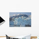 The Face Of Surprise Glacier And Chugach Mountains Wall Mural