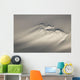 Aerial Of A Windswept Nunatak On The Harding Ice Field Wall Mural