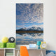 Alaganik Slough Reflecting The Chugach Mountains Wall Mural
