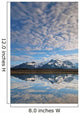Alaganik Slough Reflecting The Chugach Mountains Wall Mural