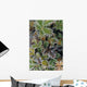 Frosted Leaves On Tundra Sc Alaska Autumn Close Up Wall Mural