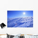 Drifted Snow In Kenai Mtn Icefields Kenai Peninsula Ak Winter Scenic Wall Mural