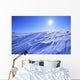 Drifted Snow In Kenai Mtn Icefields Kenai Peninsula Ak Winter Scenic Wall Mural