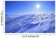 Drifted Snow In Kenai Mtn Icefields Kenai Peninsula Ak Winter Scenic Wall Mural
