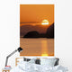 Sunset Over Ak Range & Cook Inlet Turnagain Arm Sc Ak Summer Wall Mural