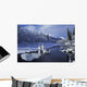 Eagle River In Chugach Sp Sc Alaska Early Winter Wall Mural
