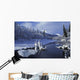 Eagle River In Chugach Sp Sc Alaska Early Winter Wall Mural