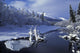 Eagle River In Chugach Sp Sc Alaska Early Winter Wall Mural
