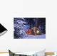 A Tent Is Set Up Wall Mural