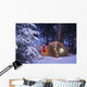 A Tent Is Set Up Wall Mural