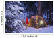 A Tent Is Set Up Wall Mural