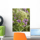 Close Up View Of Whorled Lousewort Flowers Wall Mural
