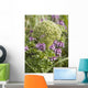 Close Up View Of Whorled Lousewort Flowers Wall Mural