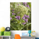 Up Whorled Lousewort Flowers Wall Mural