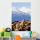 Steller Sea Lions Haul Out On A Small Island Wall Mural