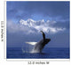 Humpback Whale Breaches Wall Mural
