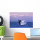 Humpback Breaching Wall Mural