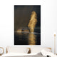 Pair Of Humpback Whales Swimming Wall Mural