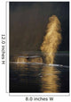 Pair Of Humpback Whales Swimming Wall Mural