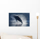 Humpback Whale Breaching In The Waters Of The Inside Passage Wall Mural