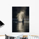 An Orca Whale Exhales As It Surfaces In Alaska's Inside Passage Wall Mural