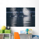 Orca Whales Exhale As They Surfaces In Alaska's Inside Passage Wall Mural