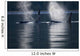 Orca Whales Exhale As They Surfaces In Alaska's Inside Passage Wall Mural