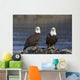 Bald Eagles Perched Wall Mural