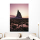 Sunset Over Rock Kayak Island Se Alaska Autumn Gulf Of Alaska Wall Mural