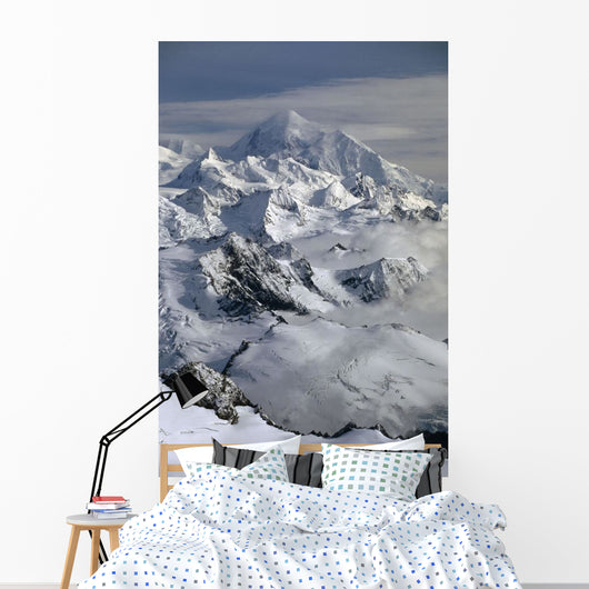 Fairweather Mountain Range Glacier Bay Np Se Ak Wall Mural