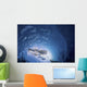 View From Inside An Ice Cave Looking Outward Wall Mural
