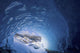 View From Inside An Ice Cave Looking Outward Wall Mural