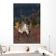 Frontal View Of Large Caribou Bull Wall Mural