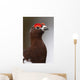 Portrait Of A Male Willow Ptarmigan During Spring In Interior Alaska Wall Mural