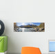 Panorama View Of Rapids Camp Along Eagle River In Chugach State Park Wall Mural