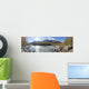 Panorama View Of Rapids Camp Along Eagle River In Chugach State Park Wall Mural