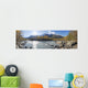 Panorama View Of Rapids Camp Along Eagle River In Chugach State Park Wall Mural