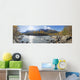 Panorama View Of Rapids Camp Along Eagle River In Chugach State Park Wall Mural