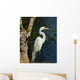 Lakeside Egret Wall Mural