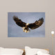 Bald Eagle In Flight Over Homer Spit, Kenai Peninsula, Alaska Wall Mural