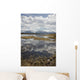 Scenic View Of Clouds Reflecting In Knob Lake Along The Glenn Highway Wall Mural