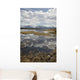 Scenic View Of Clouds Reflecting In Knob Lake Along The Glenn Highway Wall Mural