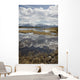 Scenic View Of Clouds Reflecting In Knob Lake Along The Glenn Highway Wall Mural