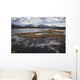 Scenic View Of Clouds Reflecting In Knob Lake Along The Glenn Highway Wall Mural
