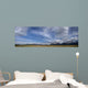 Dramatic Clouds Over Pioneer Peak And The Palmer Hay Flats Wall Mural