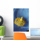 Close Up Detail Of Blue Poppy Wall Mural