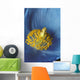 Close Up Detail Of Blue Poppy Wall Mural