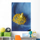 Close Up Detail Of Blue Poppy Wall Mural
